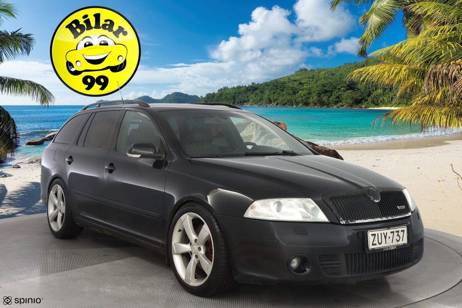 Skoda Octavia 2008 - YritysOutlet - Myydään vain yrityksille * 2.0 TDI DPF RS Combi * - Suomi-auto / Katsastettu 6/25