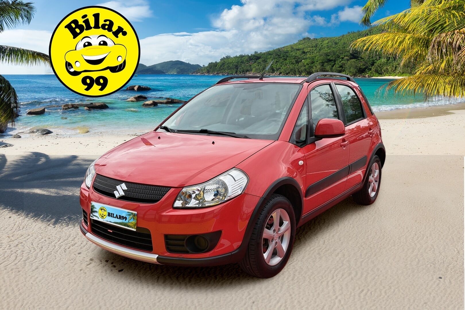 Suzuki SX4 2008 1,6 4WD OutdoorX - Suomiauto | Vetokoukku | Lohko&Sisäpistoke | Ilmastointi | 2x Renkaat aluvantein!