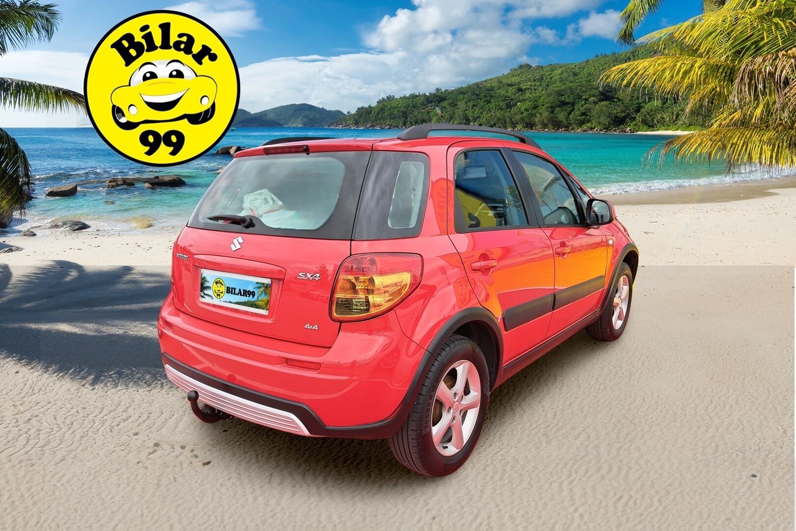 Suzuki SX4 2008 1,6 4WD OutdoorX - Suomiauto | Vetokoukku | Lohko&Sisäpistoke | Ilmastointi | 2x Renkaat aluvantein!