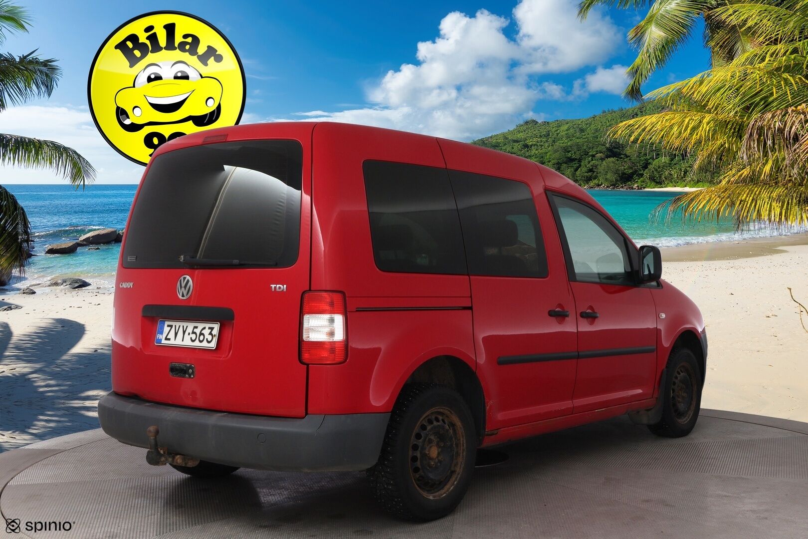 Volkswagen Caddy 2008 Kombi 1,9 TDI 77 kW - YritysOutlet - Myydään vain yrityksille