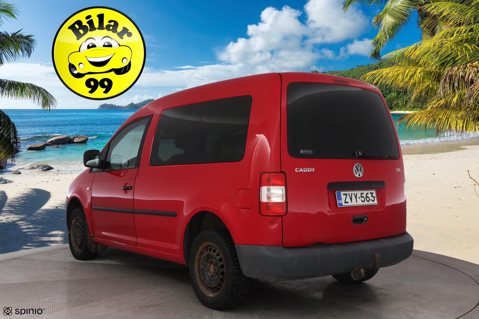 Volkswagen Caddy 2008 Kombi 1,9 TDI 77 kW - YritysOutlet - Myydään vain yrityksille
