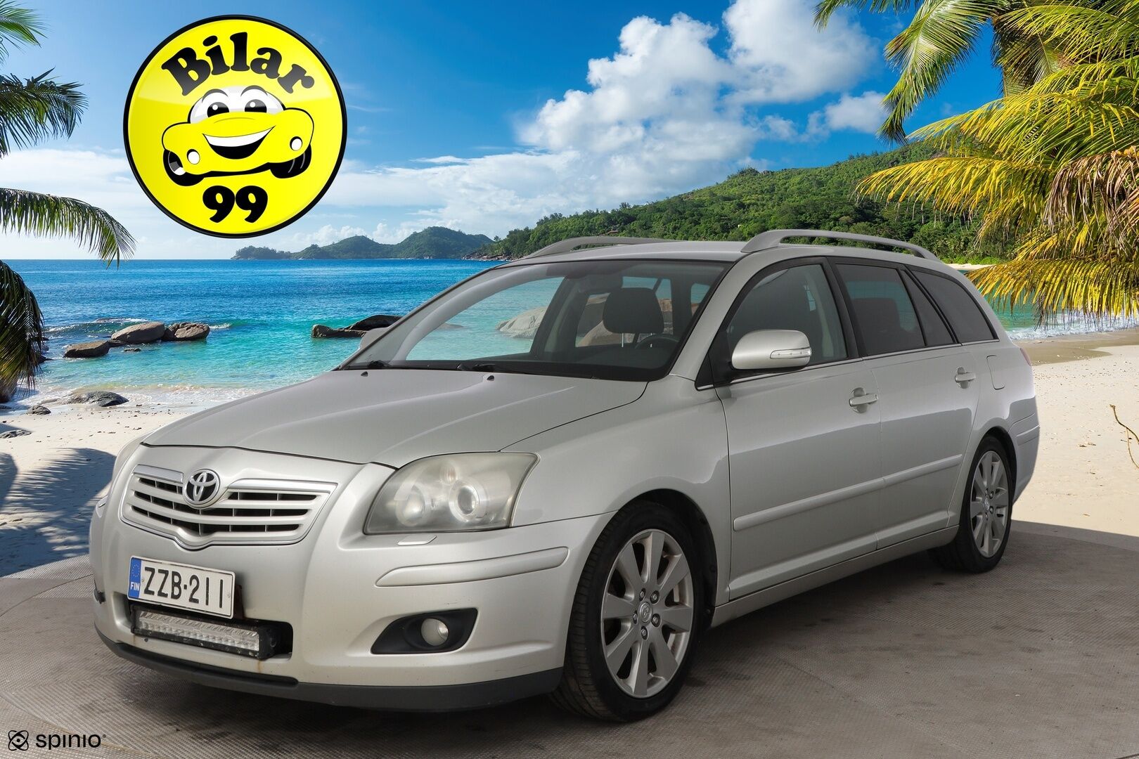 Toyota Avensis 2008 2,2 D-4D 150 Clean Power Linea Sol Technical Wagon - *Koukku / Vakkari / Lohko+sisä / Ikäisekseen siisti auto! / Katso ja ihastu!* **MYYDÄÄN HUUTOKAUPAT.COMISSA!!*