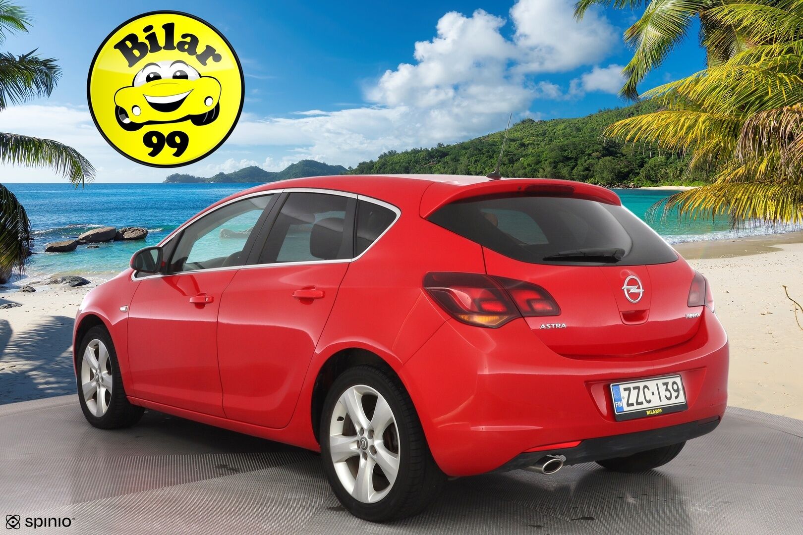 Opel Astra 2010 5-ov Sport 1,4 Turbo Ecotec 103kW MT6    *Lohkolämmitin / Vakkari / Sporttipenkit / Huoltokirja - Suomi-auto / Jakoketju vaihdettu 172tkm 10/24  / Juuri leimattu! / Akku vaihdettu 05/25 / Huippu huoltohistoria!