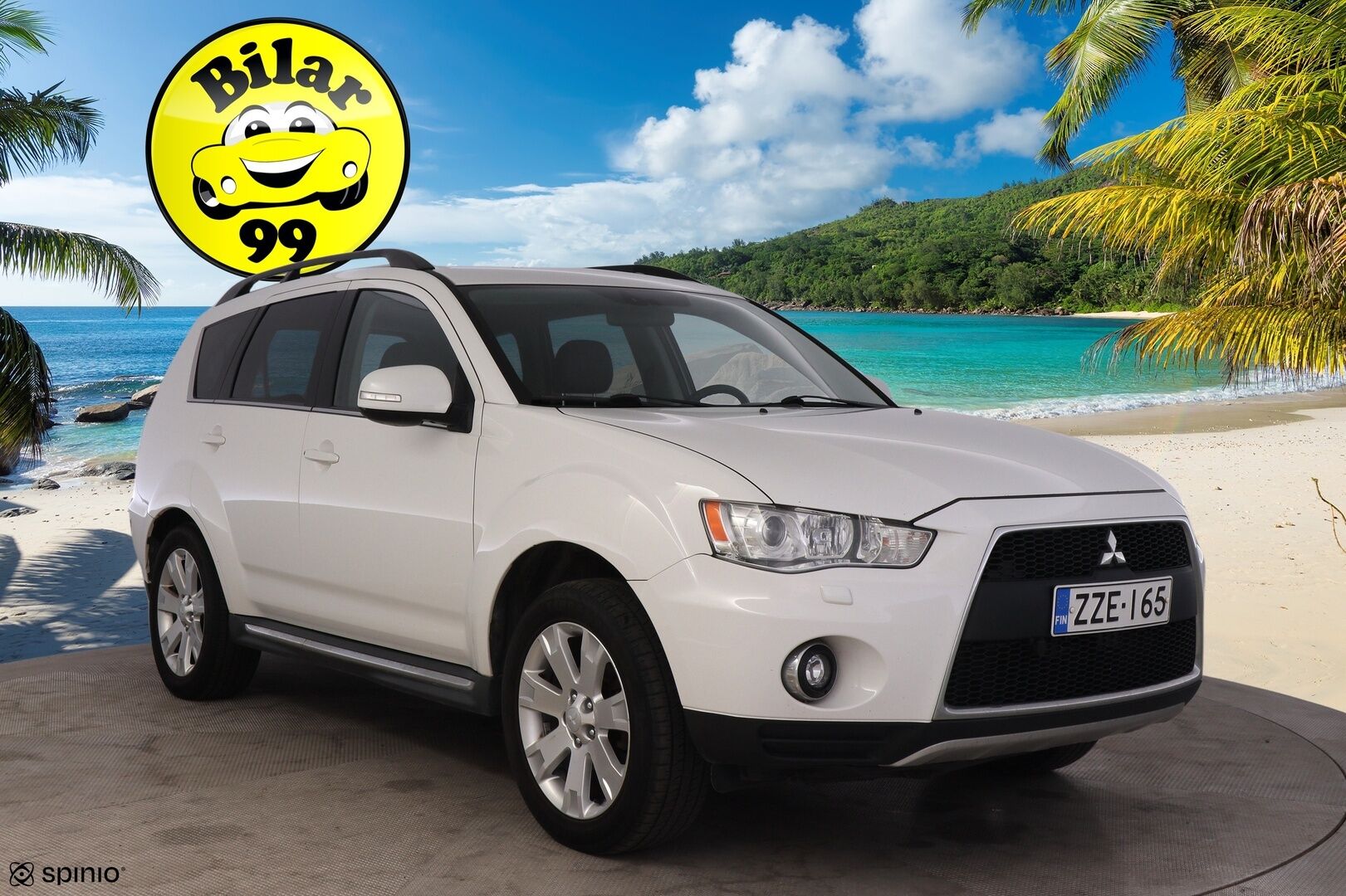 Mitsubishi Outlander 2011 2,2 HDI Instyle Navi TC-SST Business * Myydään vain yrityksille* - *7-Paikkainen Nelikko Automaatti! / Nahat kuskinpenkki sähköllä / Vetokoukku / P.kamera / Rockford / KeylessGo / Navigointi 
