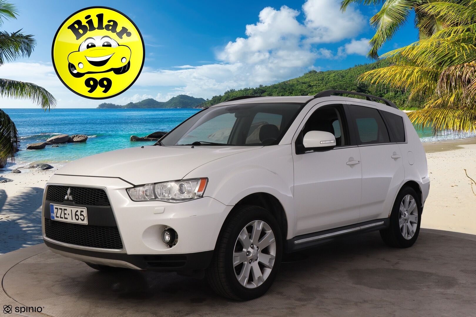 Mitsubishi Outlander 2011 2,2 HDI Instyle Navi TC-SST Business * Myydään vain yrityksille* - *7-Paikkainen Nelikko Automaatti! / Nahat kuskinpenkki sähköllä / Vetokoukku / P.kamera / Rockford / KeylessGo / Navigointi 