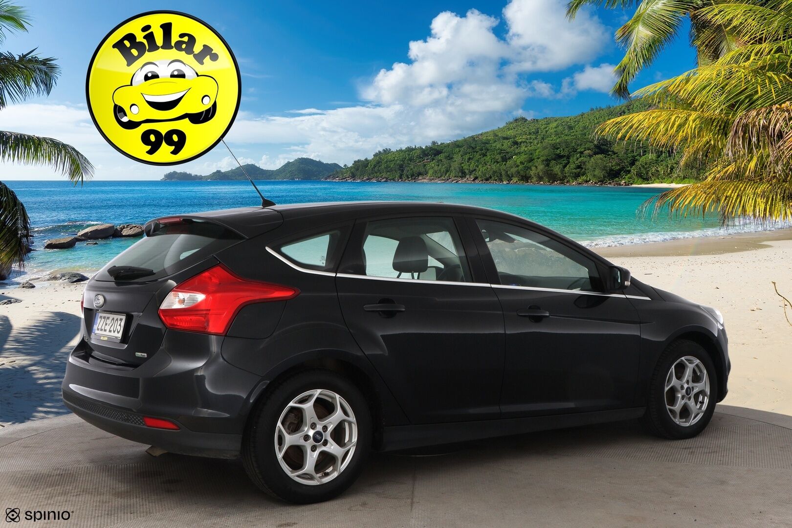 Ford Focus 2012 1,6 120 hv Flexifuel Titanium M5 5-ovinen - Suomiauto / Merkkihuollot / Vakkari / Lämmitettävä tuulilasi / Lohkolämmitin / 2x Renkaat aluvantein!