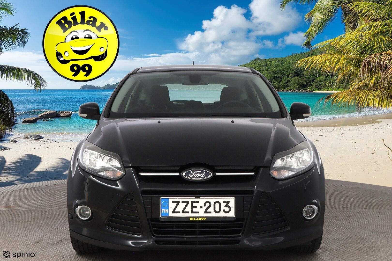 Ford Focus 2012 1,6 120 hv Flexifuel Titanium M5 5-ovinen - Suomiauto / Merkkihuollot / Vakkari / Lämmitettävä tuulilasi / Lohkolämmitin / 2x Renkaat aluvantein!