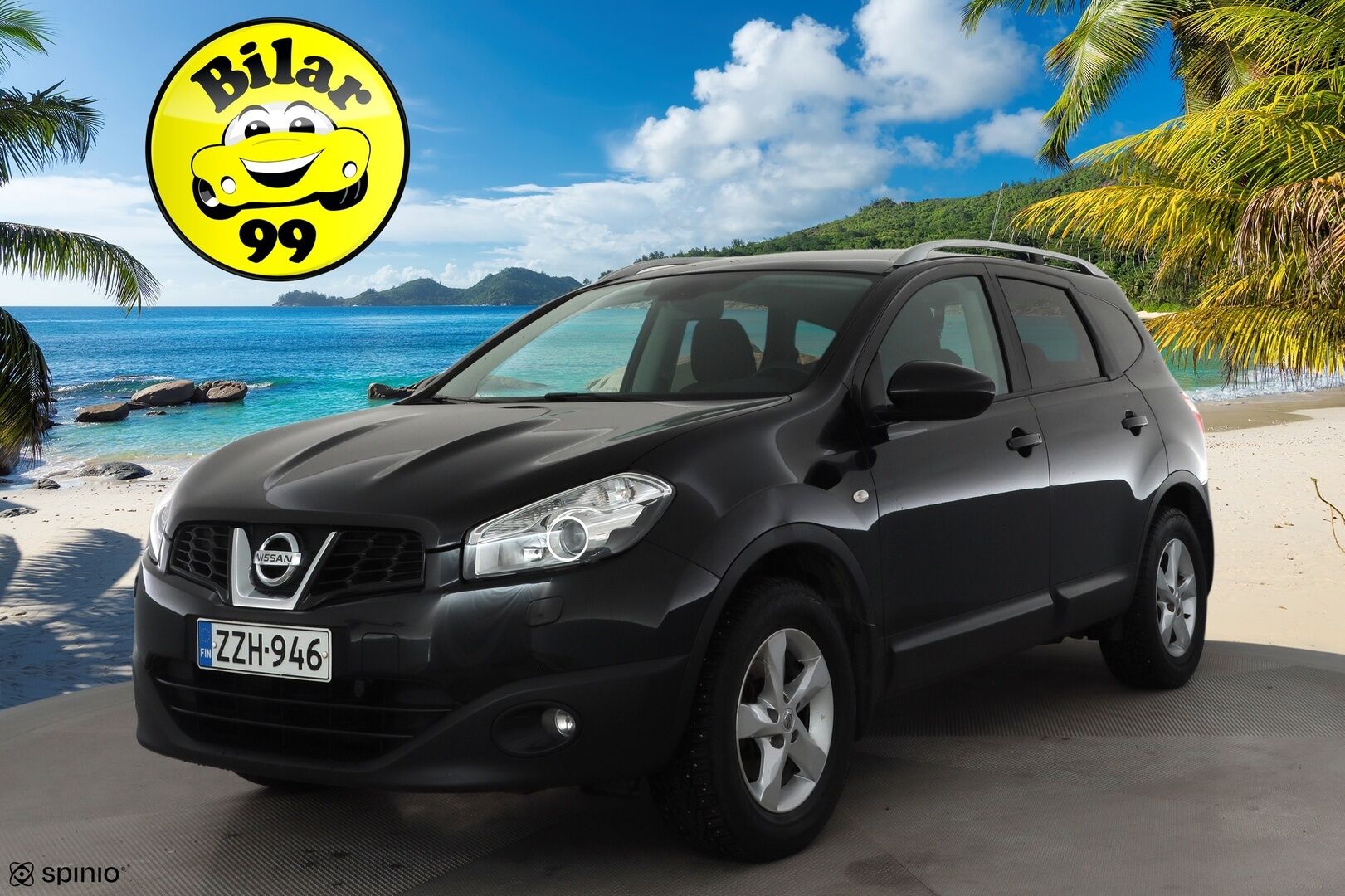 Nissan Qashqai+2 2012 1,6L Stop / Start System Acenta 2WD 5M/T MY11 * Vakkari / P.tutka / Lasikatto / Lohkolämmitin / Koukku * - Kahdet renkaat aluvanteilla / Asiallisesti huollettu! / Juuri leimattu!