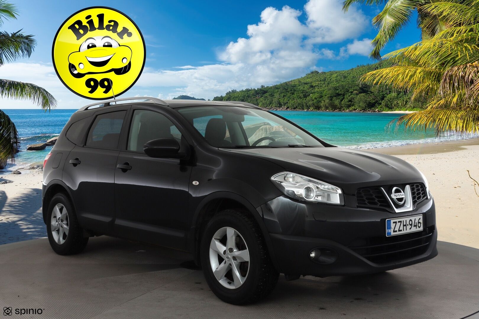Nissan Qashqai+2 2012 1,6L Stop / Start System Acenta 2WD 5M/T MY11 * Vakkari / P.tutka / Lasikatto / Lohkolämmitin / Koukku * - Kahdet renkaat aluvanteilla / Asiallisesti huollettu! / Juuri leimattu!