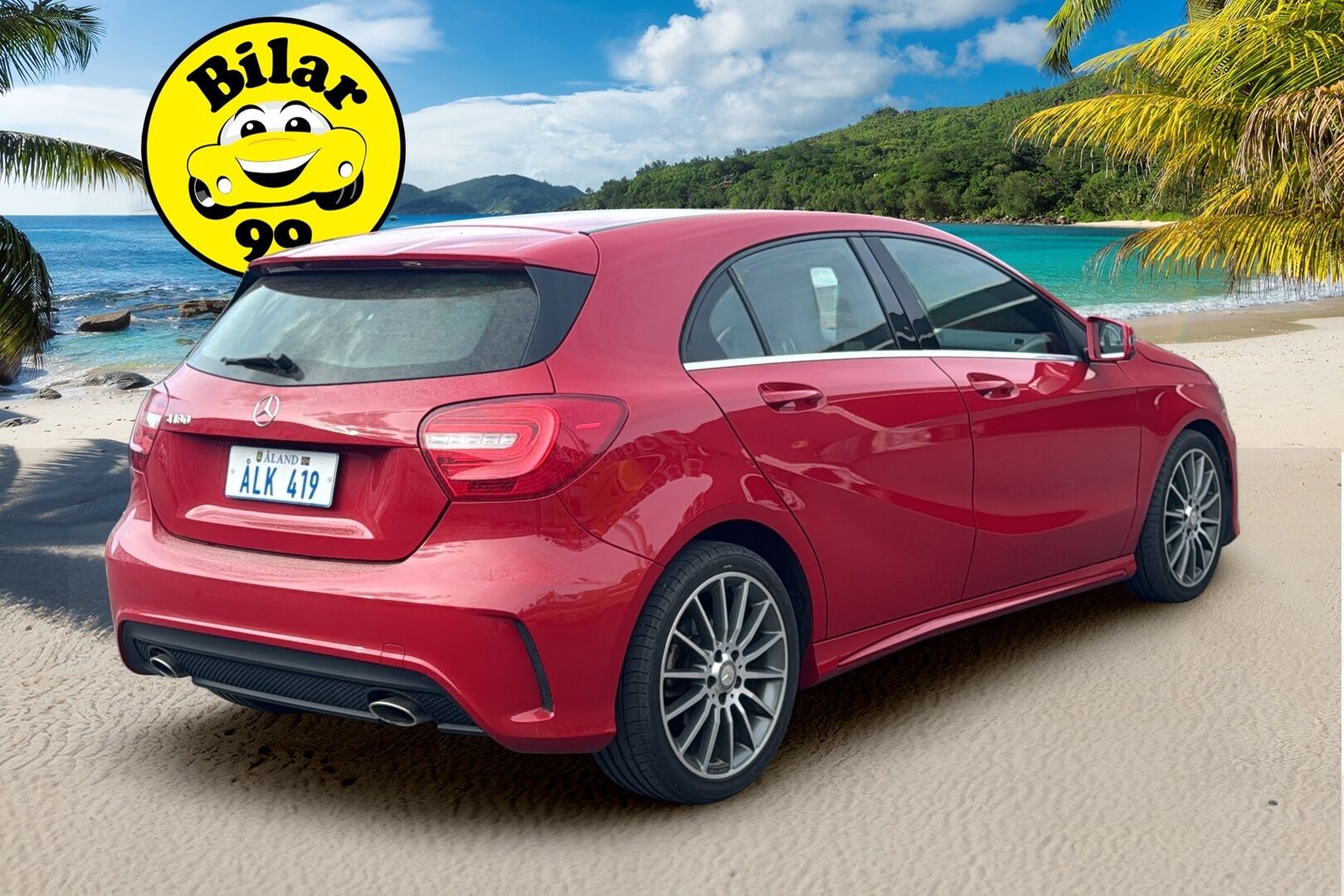 Mercedes-Benz A 2016 180 A Business AMG - | Merkkihuollettu | AMG Ulko- ja sisäpaketti | Lohkolämmitin | Vakkari | Bi-Xenon | Huippu siisti!