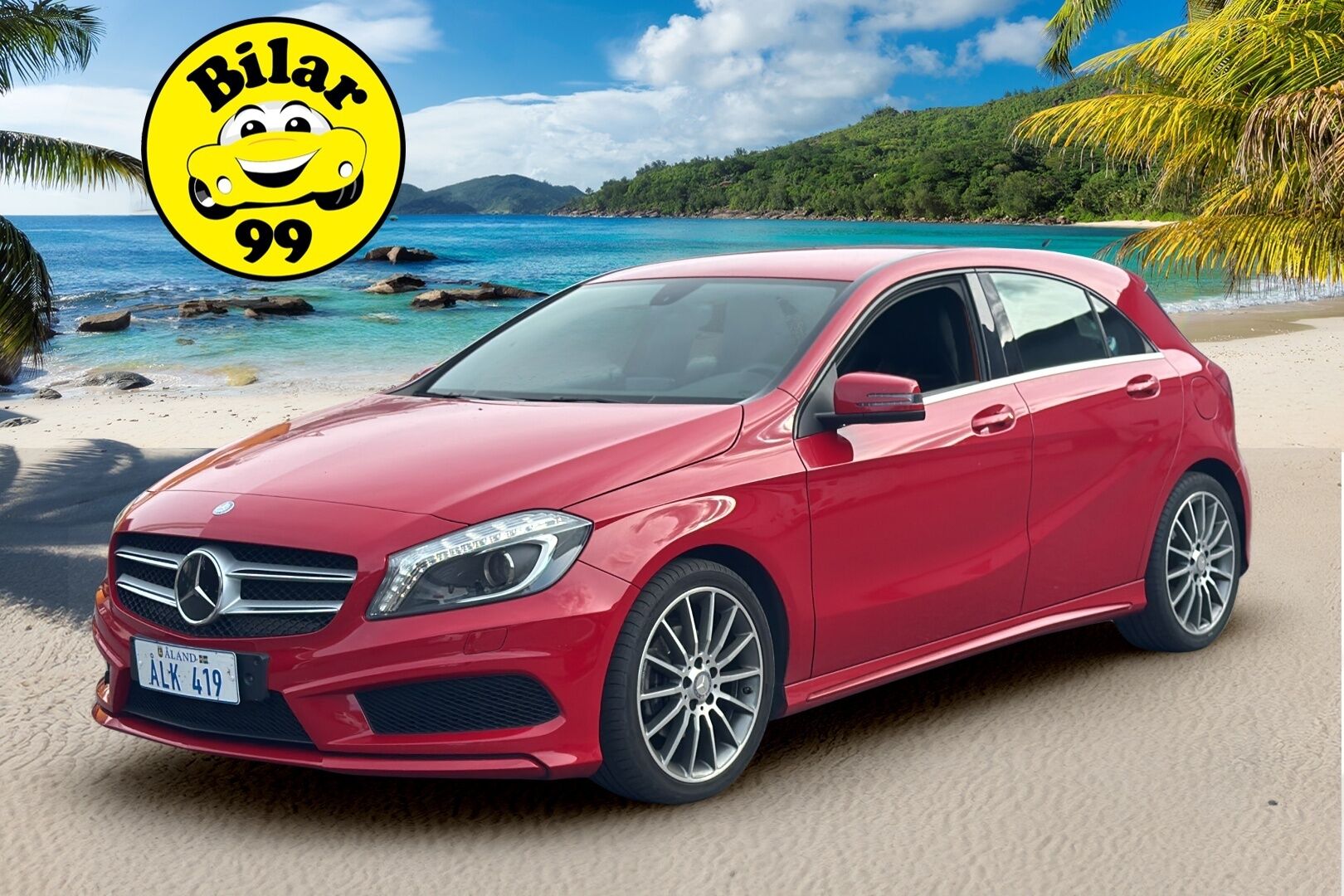Mercedes-Benz A 2016 180 A Business AMG - | Merkkihuollettu | AMG Ulko- ja sisäpaketti | Lohkolämmitin | Vakkari | Bi-Xenon | Huippu siisti!