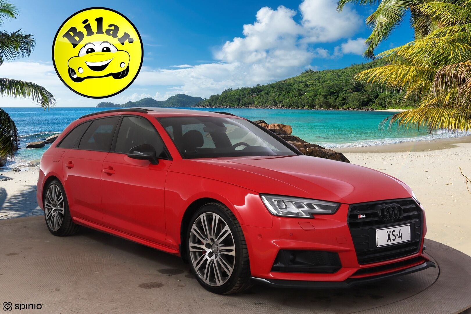 Audi S4 2018 3,0, Avant TFSI 260 kW quattro tiptronic - | B&O | Webasto | ACC | 360 kamera | Vetokoukku | Matrix | BLIS | Panorama |  ÄS-4- kilpi | Flatbottom- ohjauspyörä | 