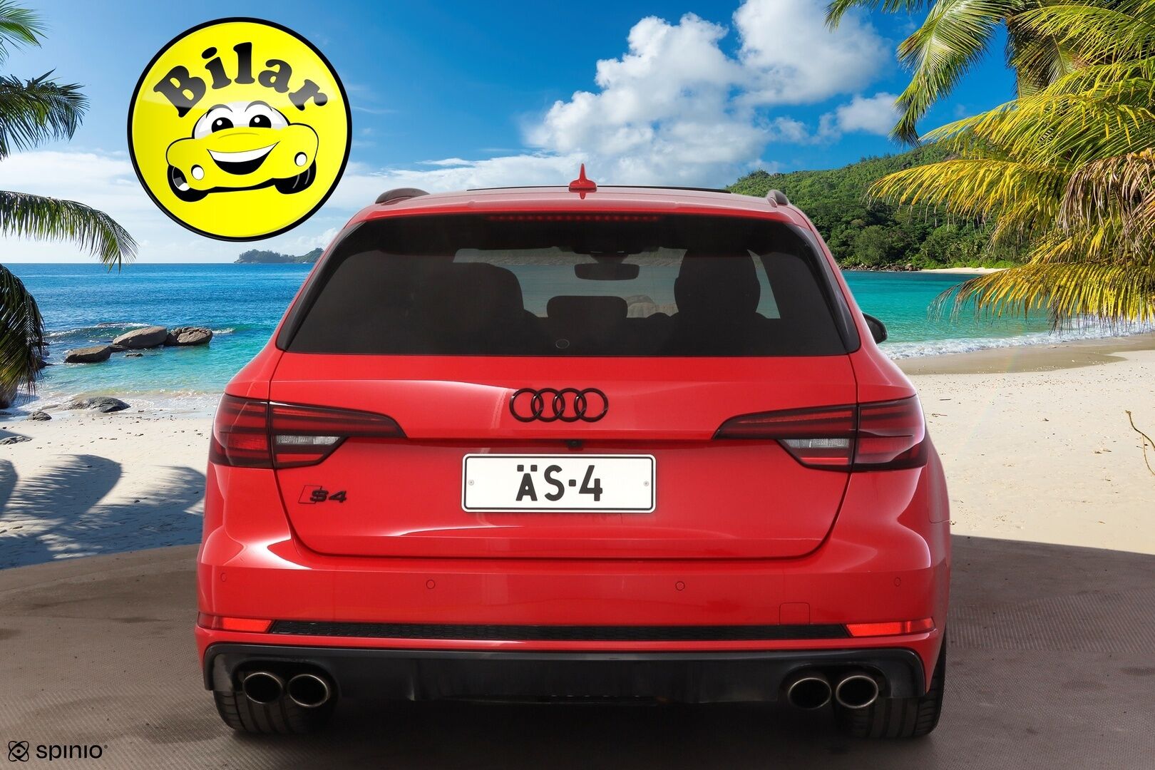 Audi S4 2018 3,0, Avant TFSI 260 kW quattro tiptronic - | B&O | Webasto | ACC | 360 kamera | Vetokoukku | Matrix | BLIS | Panorama |  ÄS-4- kilpi | Flatbottom- ohjauspyörä | 