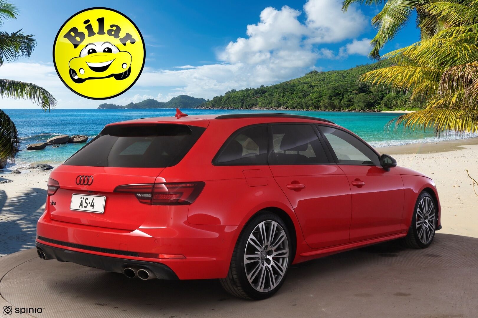 Audi S4 2018 3,0, Avant TFSI 260 kW quattro tiptronic - | B&O | Webasto | ACC | 360 kamera | Vetokoukku | Matrix | BLIS | Panorama |  ÄS-4- kilpi | Flatbottom- ohjauspyörä | 