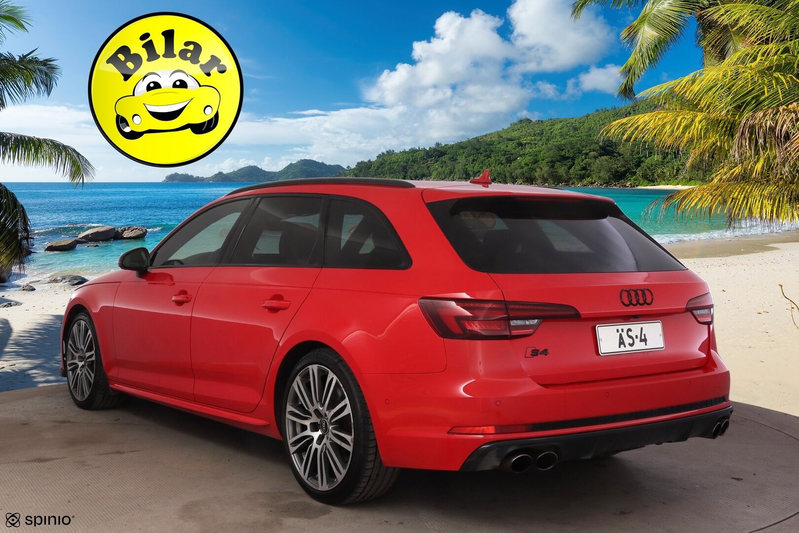 Audi S4 2018 3,0, Avant TFSI 260 kW quattro tiptronic - | B&O | Webasto | ACC | 360 kamera | Vetokoukku | Matrix | BLIS | Panorama |  ÄS-4 Kilpi | Flatbottom- ohjauspyörä | 